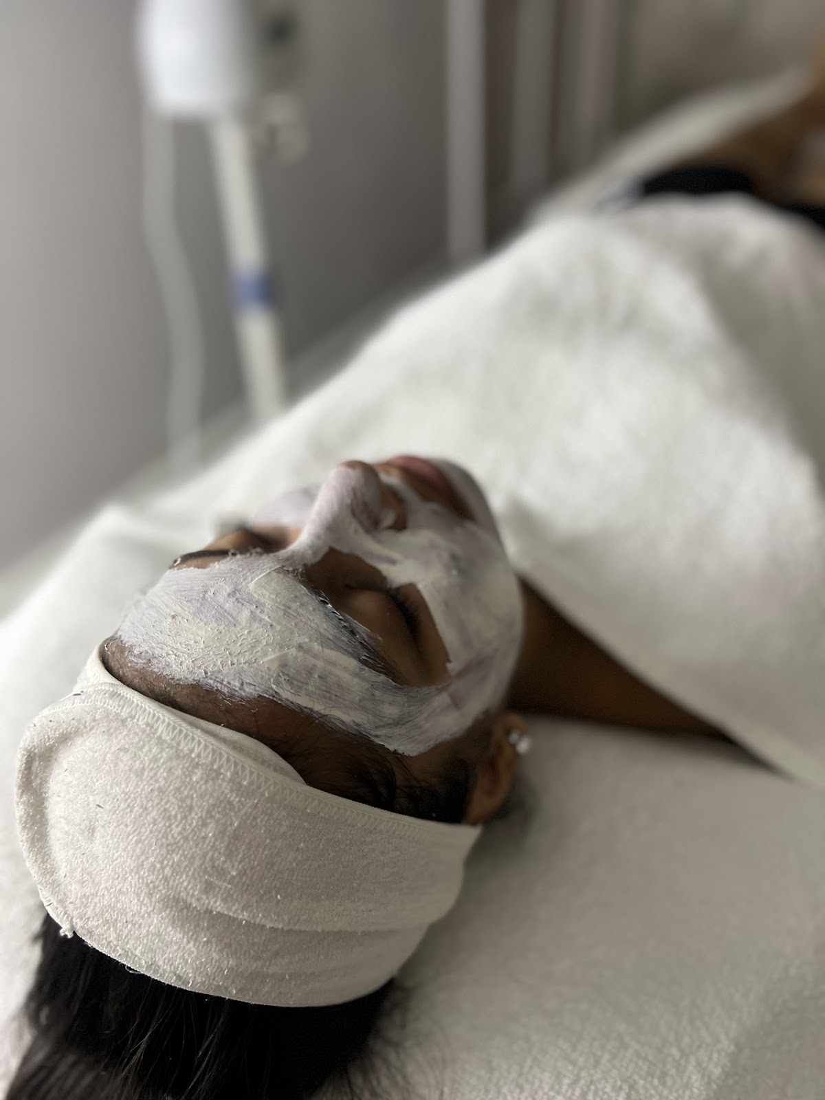 Facial mask treatment