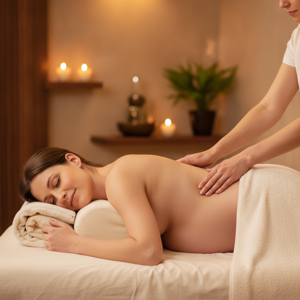 Pregnancy massage treatment